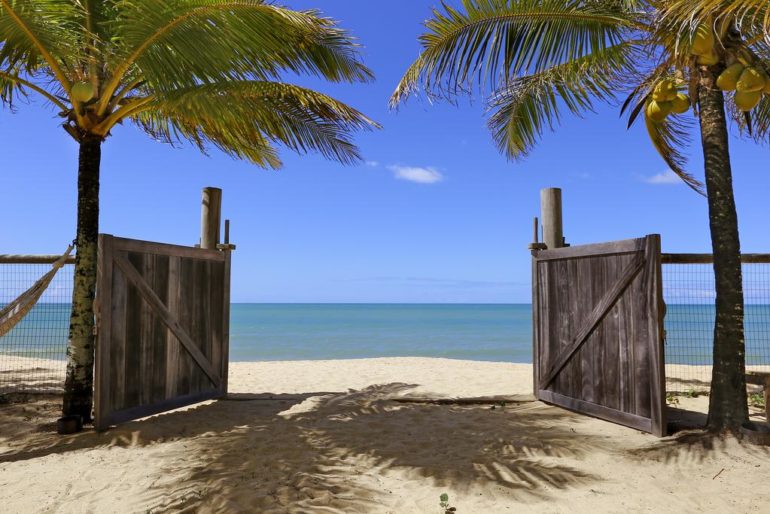 Pousadas pé na areia Trancoso