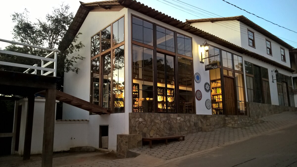 fachada da Trilha Real em Tiradentes