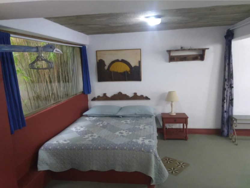 quarto da Hospedagem no Atelier em Tiradentes