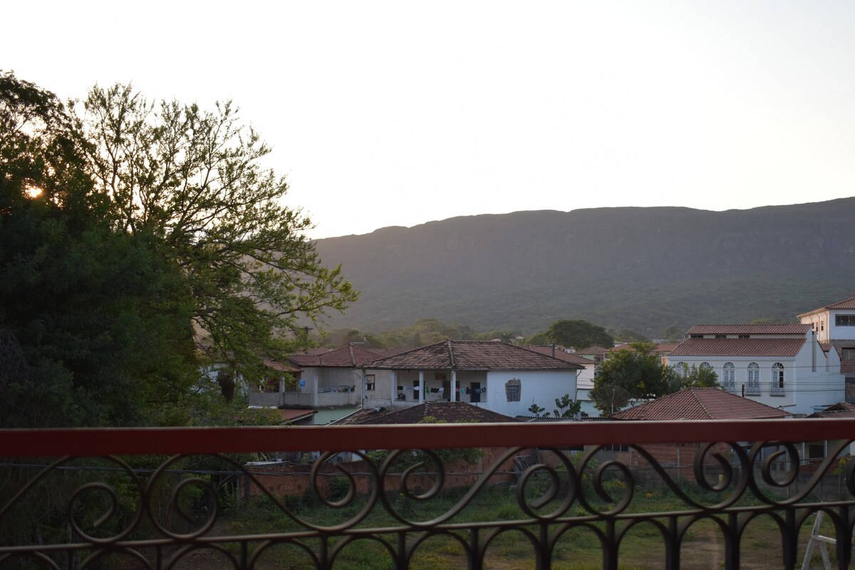 vista da Casa do Aconchego em Tiradentes, MG
