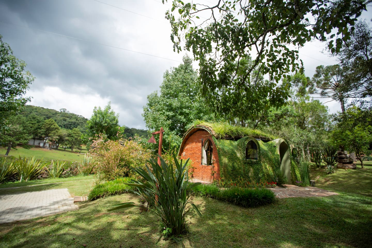 Casa Bauba no airbnb Sítio dos Cogumelos em gramado