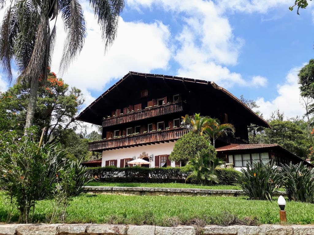 arquitetura fachada hotel fazenda natureza floresta