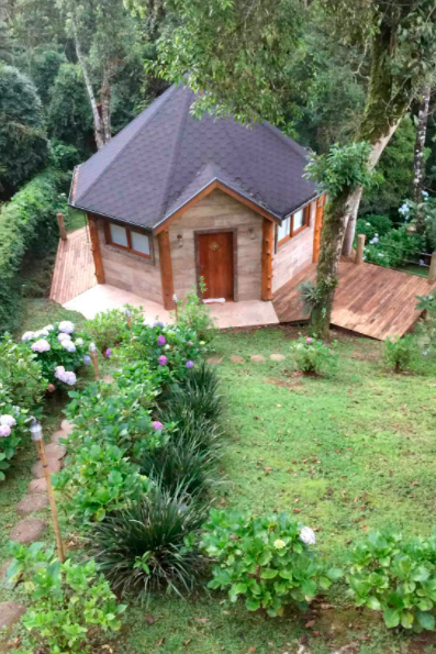 cabana de airbnb em monte verde