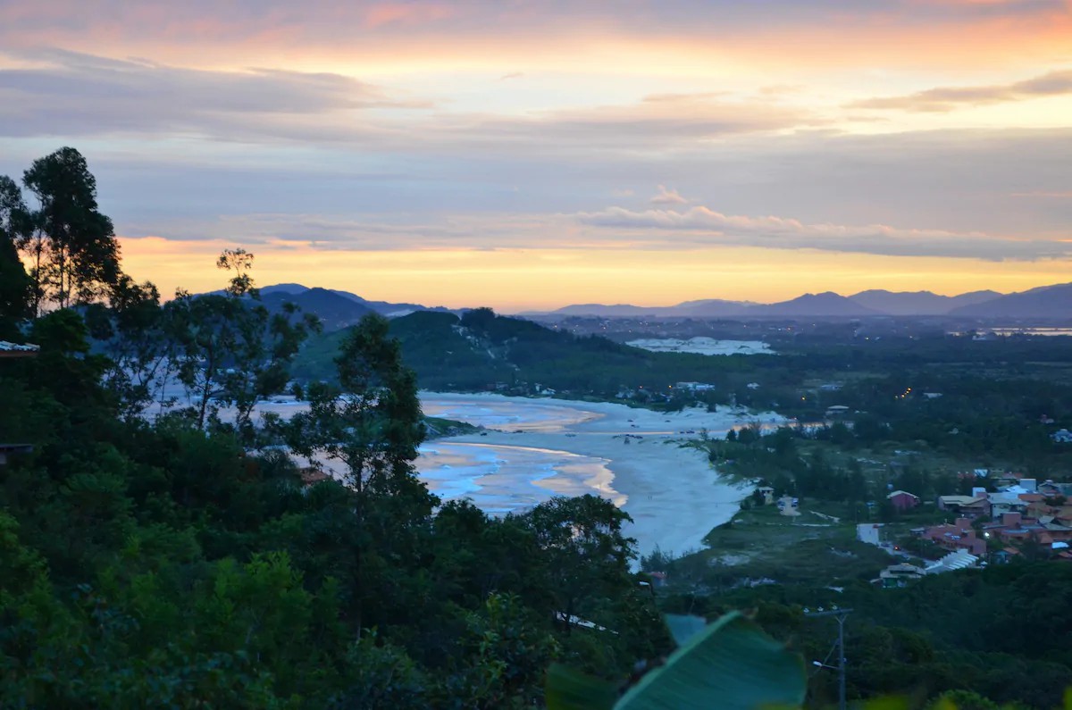 bangalô com vista