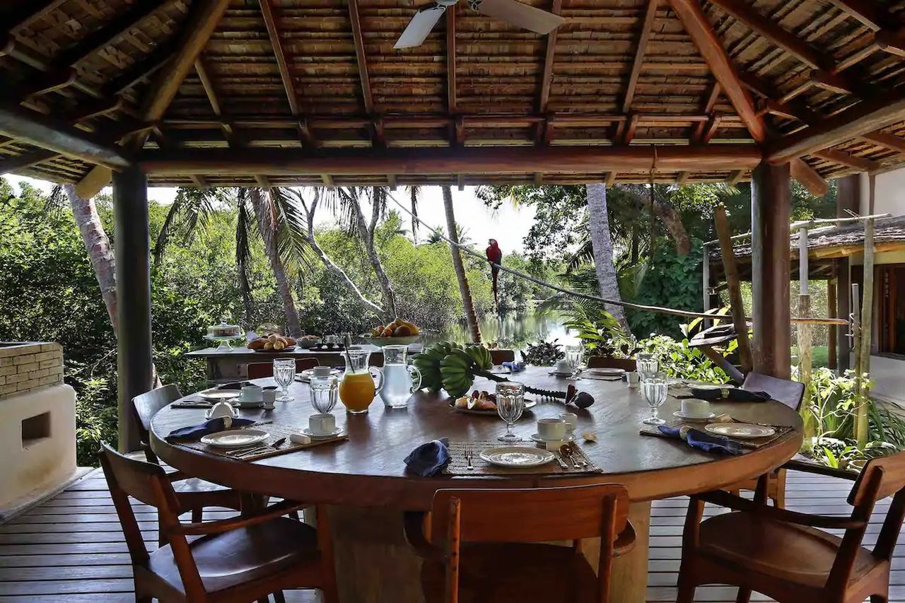 refeitorio casa ponta da barra em trancoso