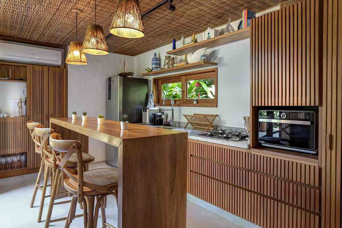 cozinha do airbnb Casa Oliveira em Trancoso