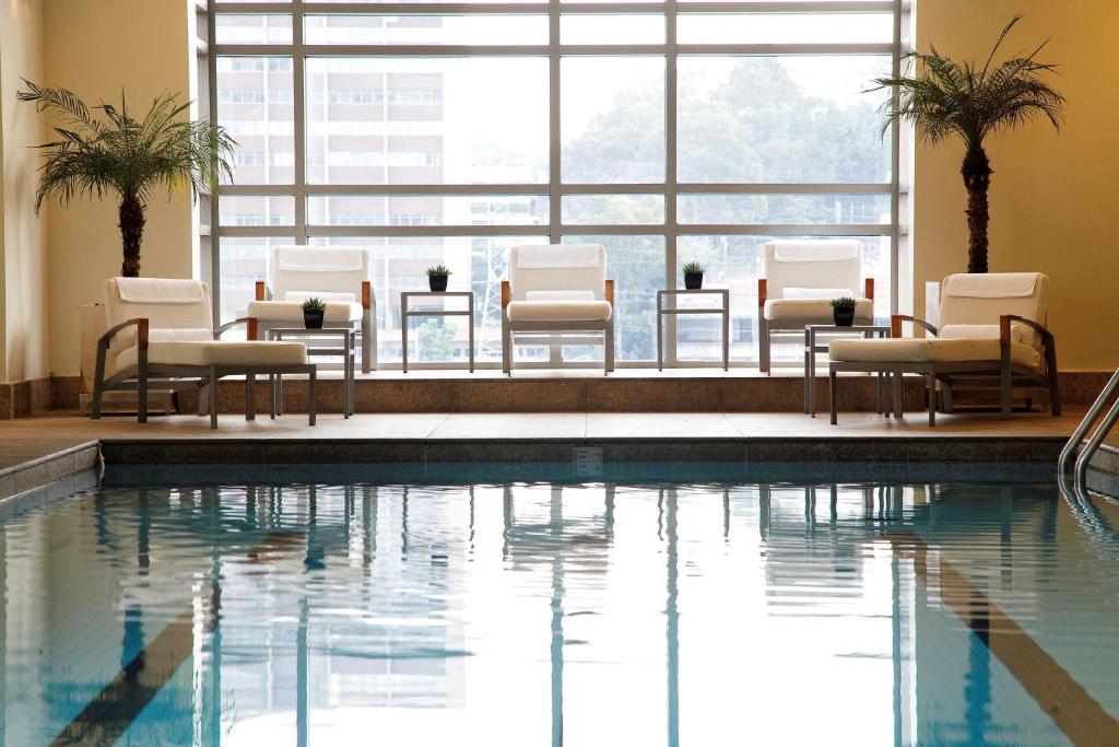 hotel luxo são paulo piscina interna