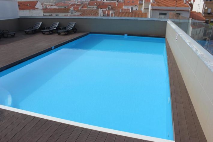 apartamento com piscina para alugar em nazaré