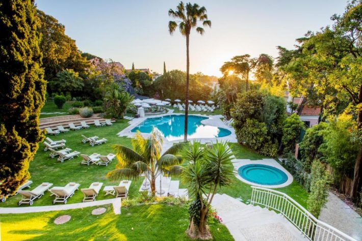 hotel de luxo com piscina em lisboa