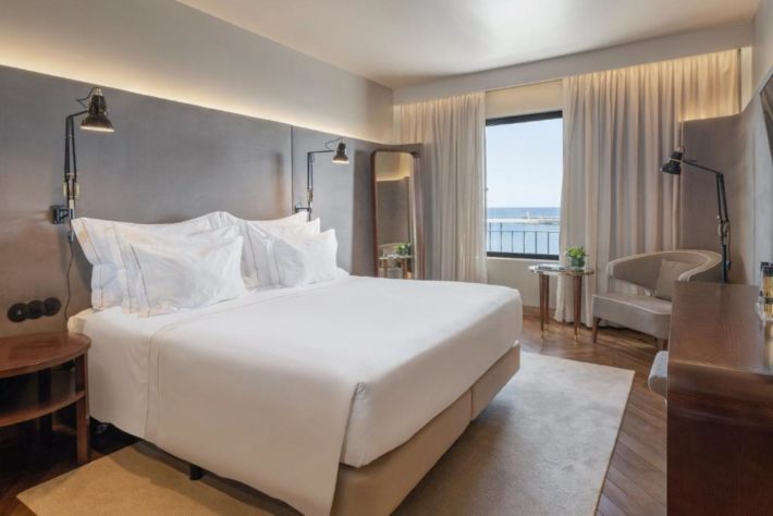 hotel 5 estrelas com suíte com vista para o mar em portugal