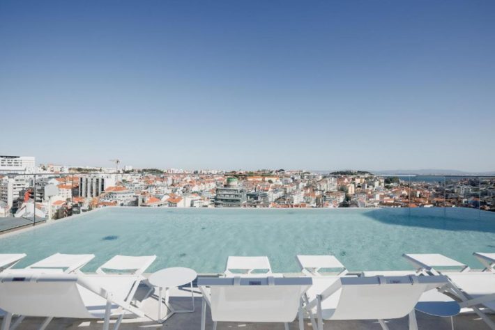 hotel 5 estrelas em lisboa com piscina