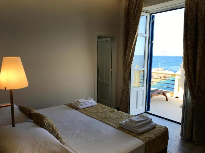 hotel com suíte com vista para o mar na sicília