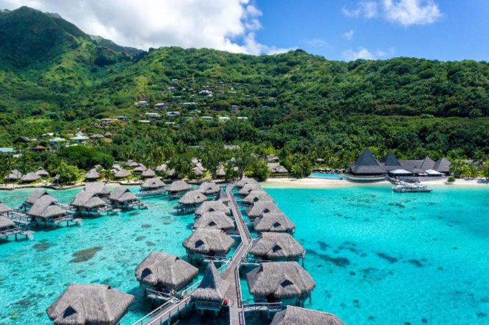 hotel romântico em moorea na polinésia francesa