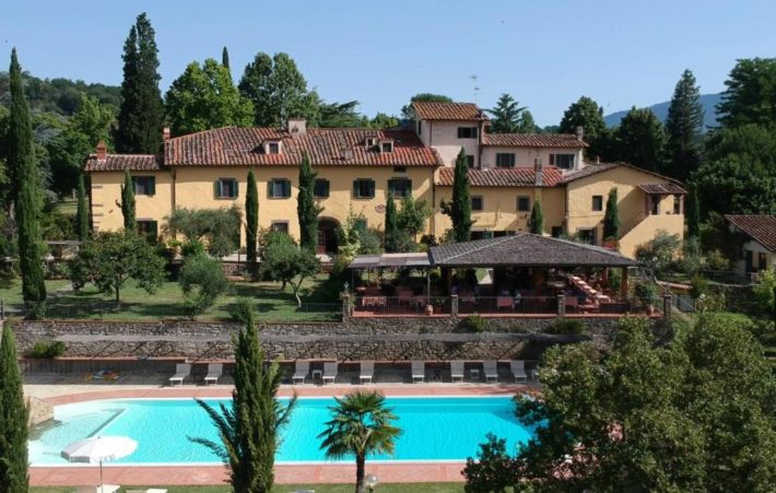 hotel romântico histórico na toscana