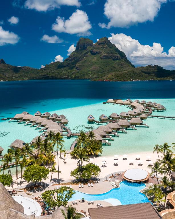 hotel romântico quatro estrelas em bora bora