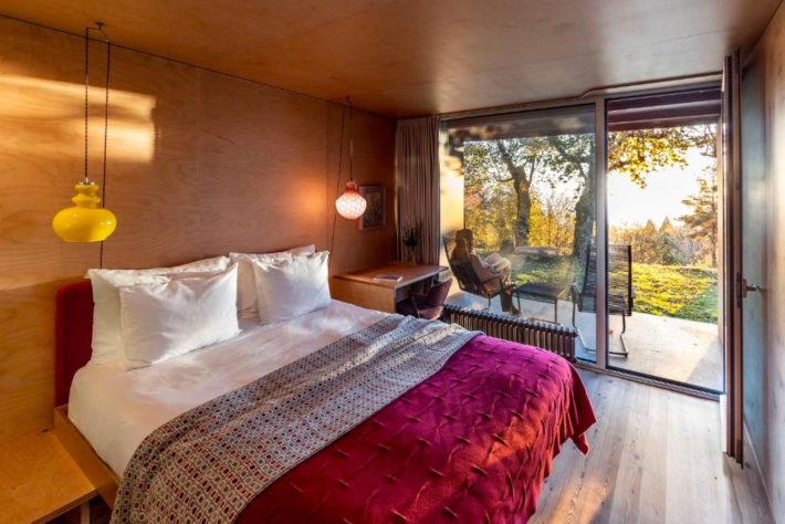 hoteis na serra da estrela com quarto com varanda