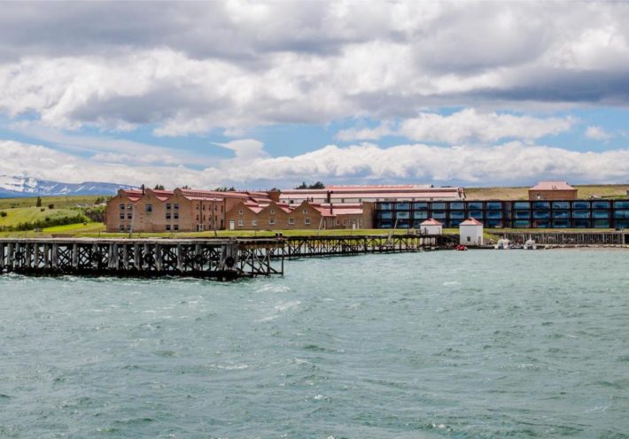 Luxuoso hotel em Puerto Natales com vista para as montanhas