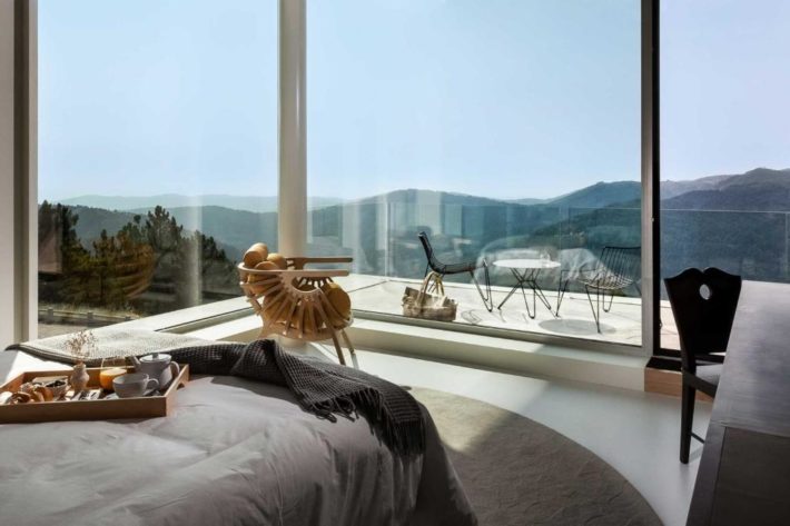 melhor hotel na serra da estrela com vista para a montanha
