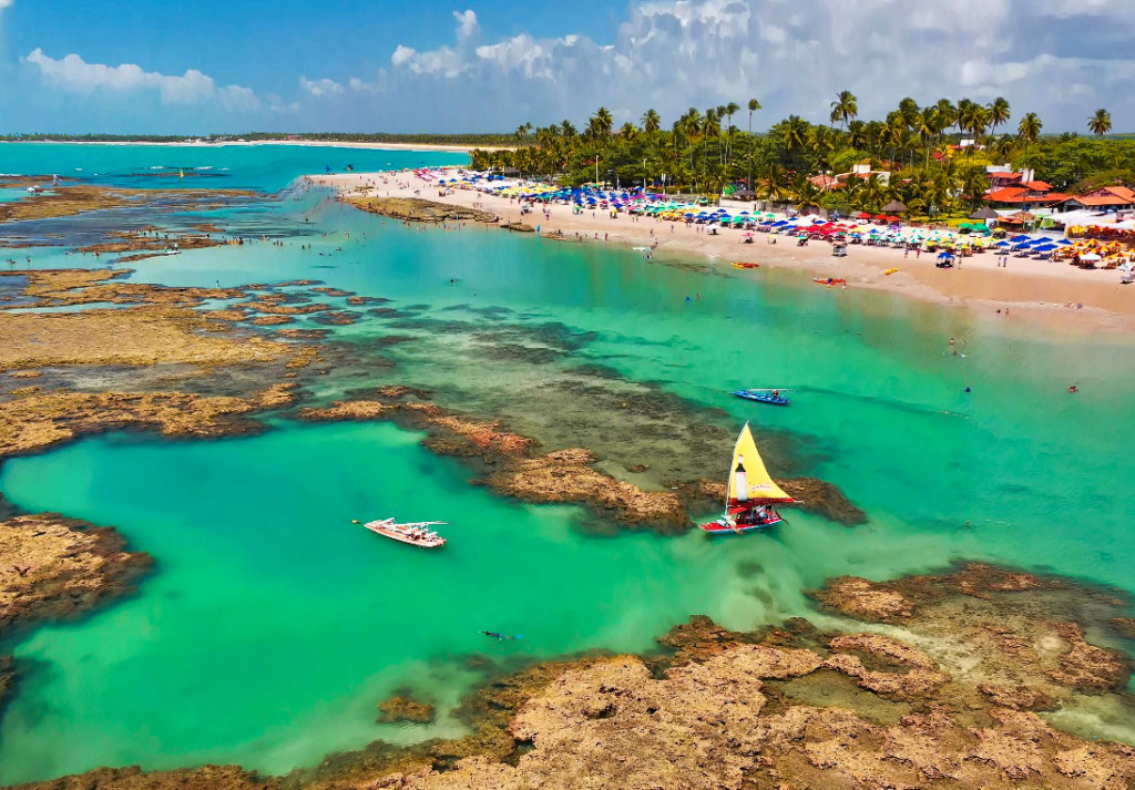 Pousadas Pé na Areia em Porto de Galinhas