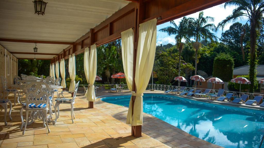 Pousadas com piscina em Serra Negra 