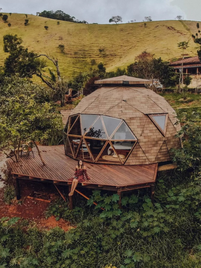 Cabanas Bolhas no Brasil
