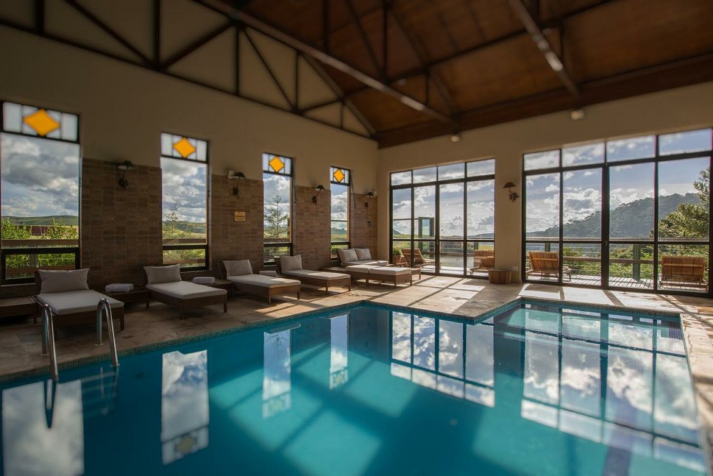 Hotel com piscina aquecida em Santa Catarina